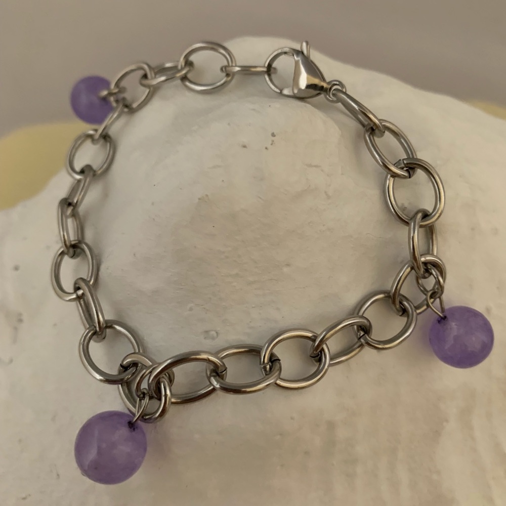 Stainless steel Handmade Bracelet - Picture 3 of 4